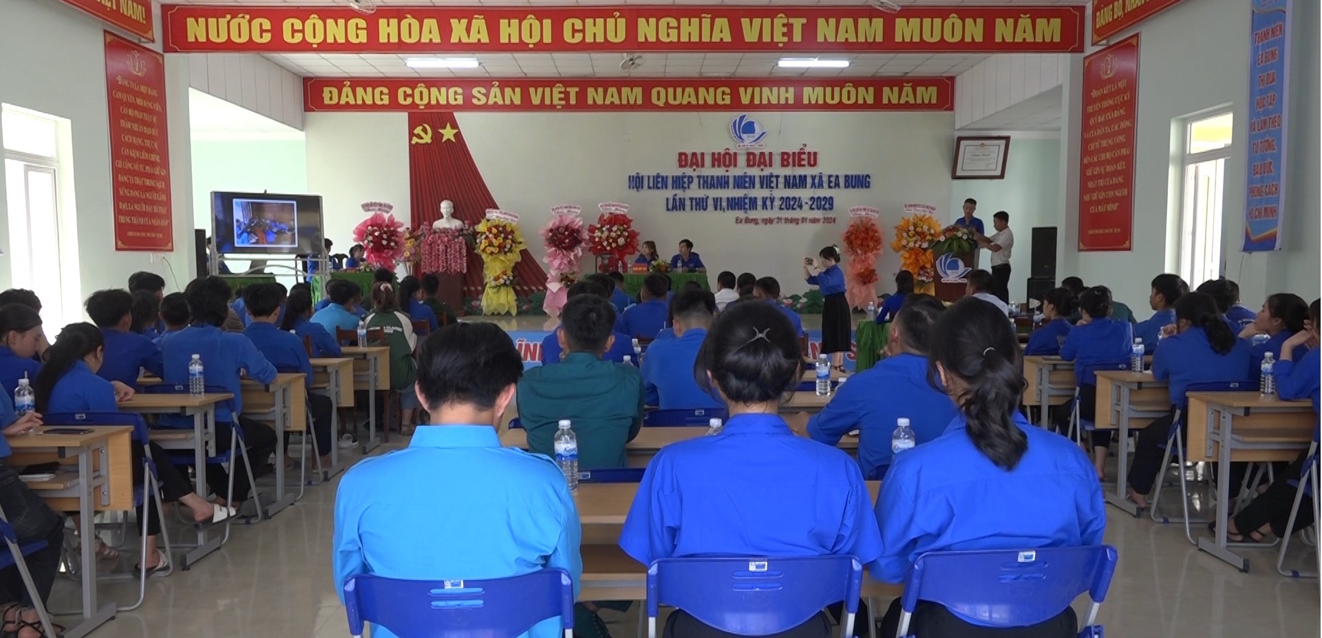 Đại hội điểm Hội LHTN Việt Nam xã Ea Bung khóa VI, nhiệm kỳ 2024 - 2029
